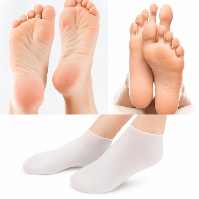 Meia de Silicone para Hidratar os Pés - imagem 2